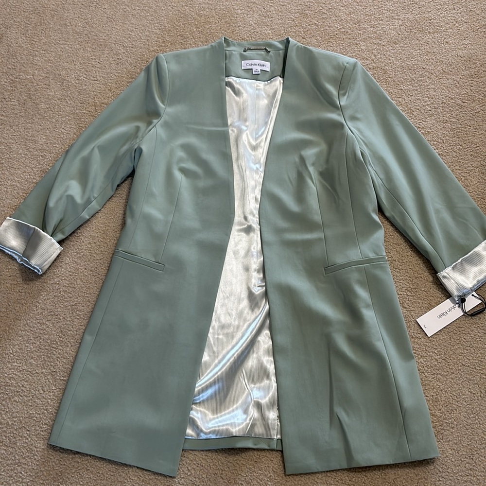 Calvin Klein Jade Stone Blazer - Picture 8 of 11